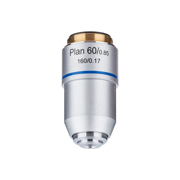 Amscope 60X Plan Achromatic Compound Microscope Objective Lens PA60X-V300